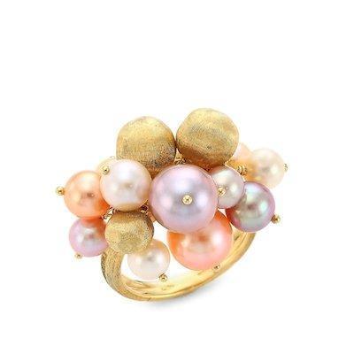 Marco Bicego Africa Mixed Pearl Ring - Luce Jewelry