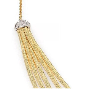 Marco Bicego Cairo Five Strand Collor Necklace Diamond - Luce Jewelry