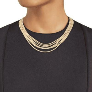 Marco Bicego Cairo Seven Strand Collor Necklace - Luce Jewelry