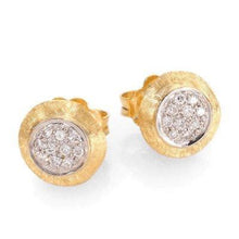 Load image into Gallery viewer, Marco Bicego Jaipur Bead Stud Earrings Diamond - Luce Jewelry
