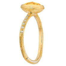 Load image into Gallery viewer, Marco Bicego Jaipur Color 18K Yellow Gold Gemstone and Diamond Stackable Citorine - Luce Jewelry
