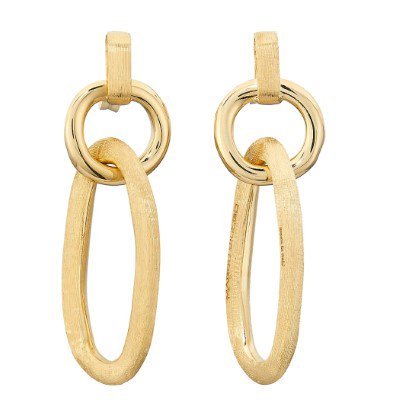 Marco Bicego Jaipur Link Double Drop Earrings - Luce Jewelry