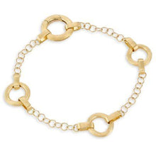 Load image into Gallery viewer, Marco Bicego Jaipur Link Station Chain Bracelet - Luce Jewelry
