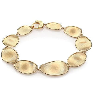 Marco Bicego Lunaria 18K Yellow Gold Graduated Medium Bracelet - Luce Jewelry