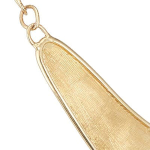 Marco Bicego Lunaria 18K Yellow Gold Half Collar Pendant Necklace - Luce Jewelry