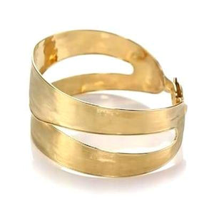 Marco Bicego Lunaria 18K Yellow Gold Medium Split Bangle - Luce Jewelry