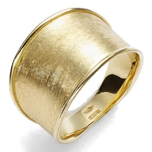 Marco Bicego Lunaria 18K Yellow Gold Small Ring - Luce Jewelry