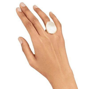 Marco Bicego Lunaria Cocktail Ring White Mother-Of-Pearl - Luce Jewelry