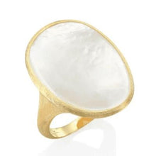 Load image into Gallery viewer, Marco Bicego Lunaria Cocktail Ring White Mother-Of-Pearl - Luce Jewelry
