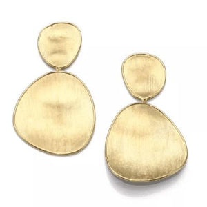 Marco Bicego Lunaria Large Double Drop Earrings - Luce Jewelry