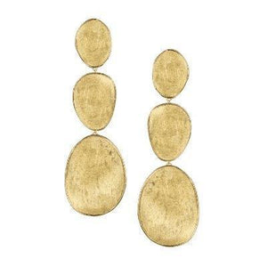 Marco Bicego Lunaria Large Triple Drop Earrings - Luce Jewelry