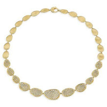 Load image into Gallery viewer, Marco Bicego Lunaria Pave Diamond Graduated Collar Necklace - Luce Jewelry
