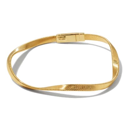 Marco Bicego Marrakech 18K Yellow Gold Twisted Supreme Bracelet - Luce Jewelry