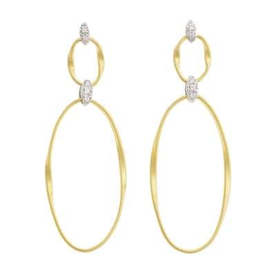 Luce Pendant & Drop Earrings in 18k Gold and Diamonds