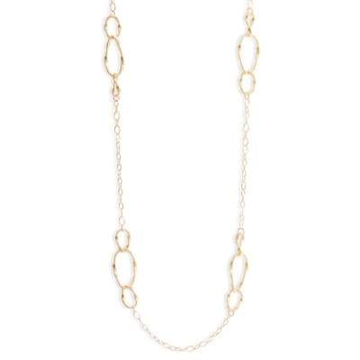 Marco Bicego Marrakech Onde 18K Yellow Gold Link Necklace - Luce Jewelry