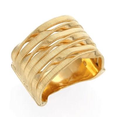 Marco Bicego Marrakech Seven Strand Ring Yellow Gold - Luce Jewelry