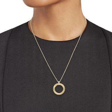 Load image into Gallery viewer, Marco Bicego Masai Coil Circle Pendant Necklace Diamond - Luce Jewelry

