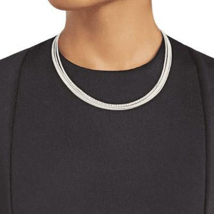 Marco Bicego Masai Diamond Three Strand Necklace White Gold - Luce Jewelry