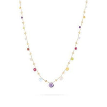 Load image into Gallery viewer, Marco Bicego Paradise Graduated Short Necklace Mixed Gemstone - Luce Jewelry
