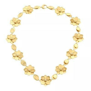 Marco Bicego Petali Flower Color Necklace Diamond - Luce Jewelry