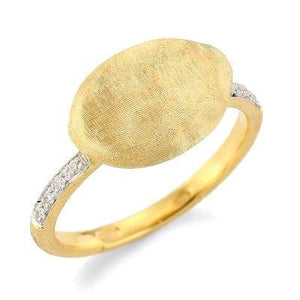 Marco Bicego Siviglia 18K Yellow Gold & Diamond Pavé Ring-image1