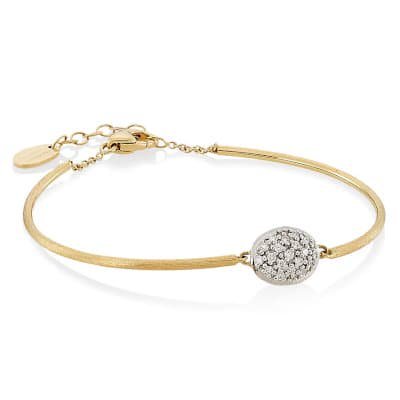 Marco Bicego Siviglia Single Station Bangle Diamond - Luce Jewelry