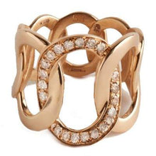 Load image into Gallery viewer, Pomellato Brera Ring Rose Gold Diamonds - Luce Jewelry
