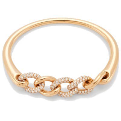 Pomellato Catene Bracelet Rose Gold Diamond - Luce Jewelry