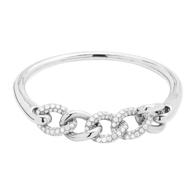 Pomellato Catene Bracelet White Gold Diamond - Luce Jewelry