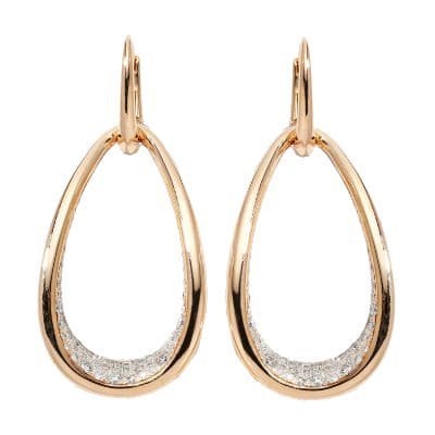 Pomellato Fantina Earrings Rose Gold Diamond - Luce Jewelry