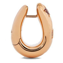 Load image into Gallery viewer, Pomellato Iconica Color Bold Hoop Earrings Rose Gold - Luce Jewelry
