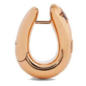 Pomellato Iconica Color Bold Hoop Earrings Rose Gold - Luce Jewelry