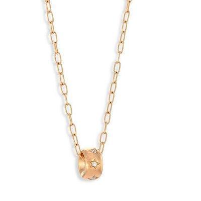 Pomellato Iconica Pendant Star Rose Gold Diamond - Luce Jewelry