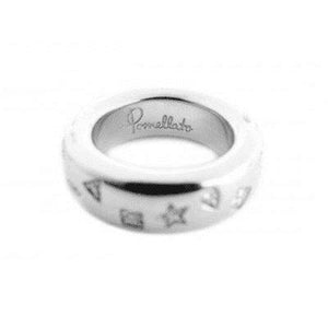 Pomellato Iconica Ring Diamond Star White Gold S - Luce Jewelry