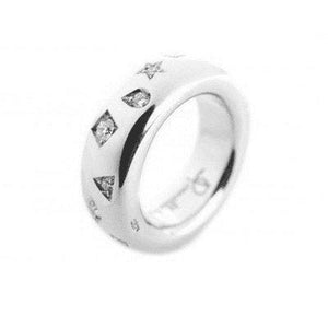 Pomellato Iconica Ring Diamond Star White Gold S - Luce Jewelry