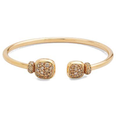 Pomellato Nudo Bangle Brown Diamond Luce Jewelry