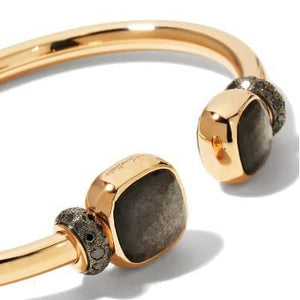 Pomellato Nudo Bangle Obsidian - Luce Jewelry