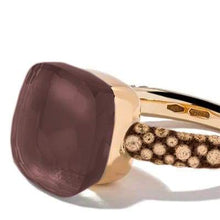 Load image into Gallery viewer, Pomellato Nudo Chocolate Maxi Ring Dark Brown Moonstone - Luce Jewelry
