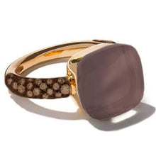 Load image into Gallery viewer, Pomellato Nudo Chocolate Maxi Ring Dark Brown Moonstone - Luce Jewelry
