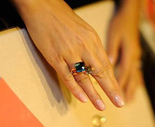 Load image into Gallery viewer, Pomellato Nudo Classic Ring London Blue Topaz - Luce Jewelry
