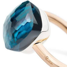 Load image into Gallery viewer, Pomellato Nudo Classic Ring London Blue Topaz - Luce Jewelry
