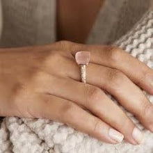 Load image into Gallery viewer, Pomellato Nudo Classic Ring Pink Quartz Diamond - Luce Jewelry
