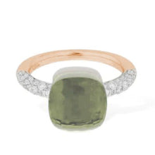 Load image into Gallery viewer, Pomellato Nudo Classic Ring Prasiolite Diamond - Luce Jewelry
