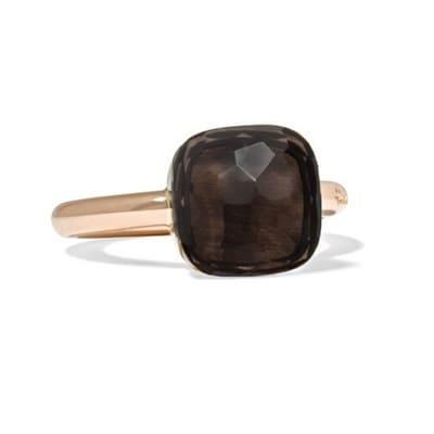 Pomellato Nudo Classic Ring Smoky Quartz - Luce Jewelry