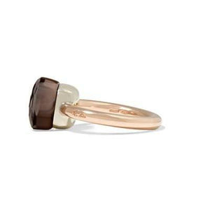 Pomellato Nudo Classic Ring Smoky Quartz - Luce Jewelry