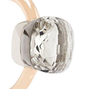 Pomellato Nudo Classic Ring White Topaz - Luce Jewelry