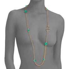 Load image into Gallery viewer, Pomellato Nudo Deep Blue Necklace Sky Blue Topaz and Chrysoprase-image2
