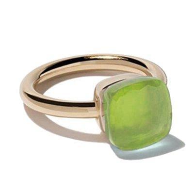 Pomellato Nudo Gelè Classic Ring Lemon Quartz - Luce Jewelry