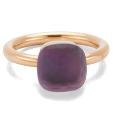 Load image into Gallery viewer, Pomellato Nudo Gelè Classic Ring Light Amethyst Gray Mother-Of-Pearl - Luce Jewelry
