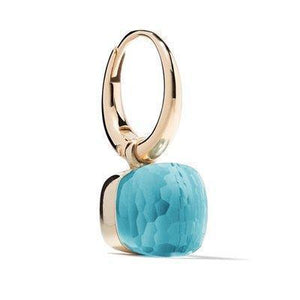 Pomellato Nudo Gelè Sway Earrings Sky Blue Topaz - Luce Jewelry